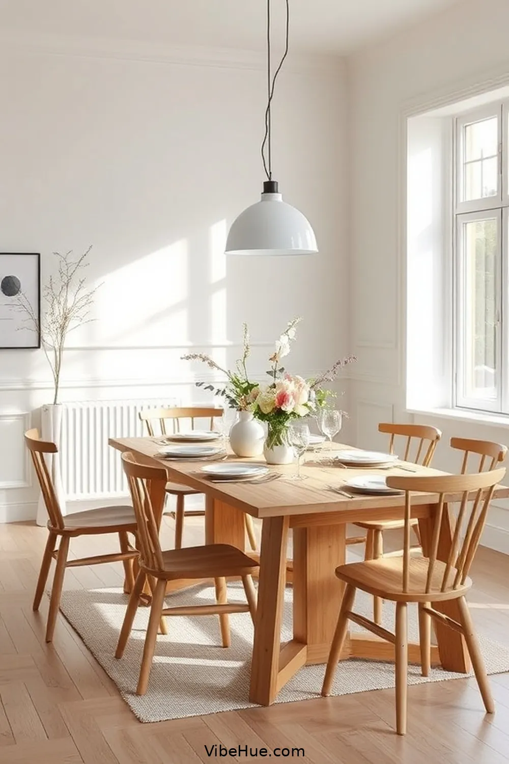Create a Spring-Inspired Scandinavian Style Dining Room 5 Prioritize Minimalism for Create a Spring-Inspired Scandinavian Style Dining Room
