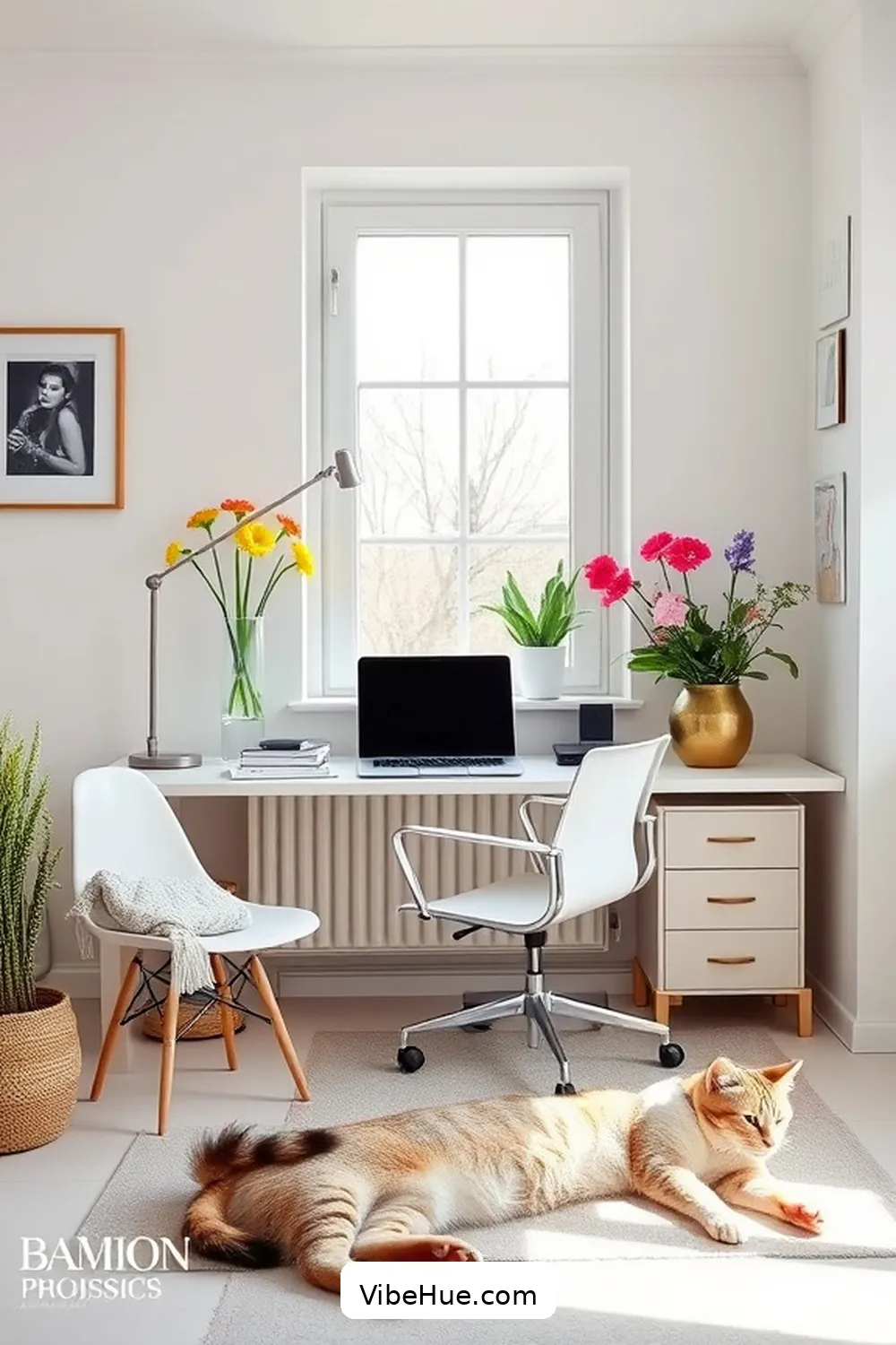 Create a Spring-Inspired Scandinavian Style Home Office 9 Create a Clutter-Free Environment for Create a Spring-Inspired Scandinavian Style Home Office