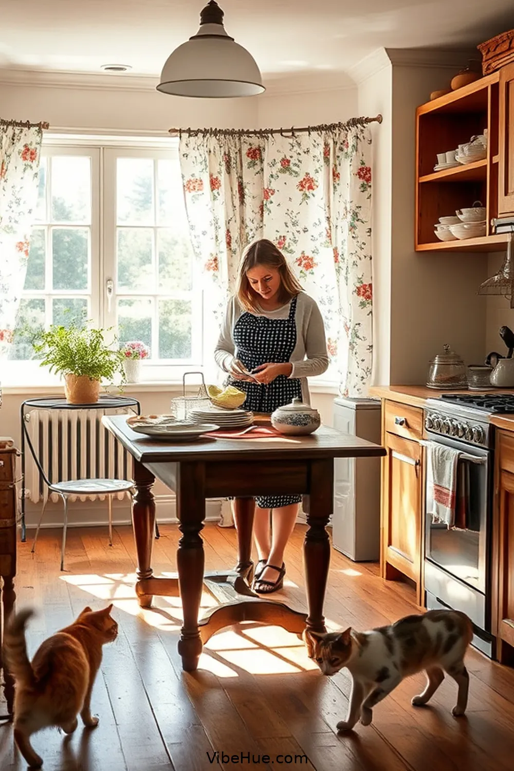 Create a Spring Kitchen With Traditional Style - a Step-By-Step Guide 10 Incorporate Vintage Accents for Create a Spring Kitchen With Traditional Style – a Step-By-Step Guide