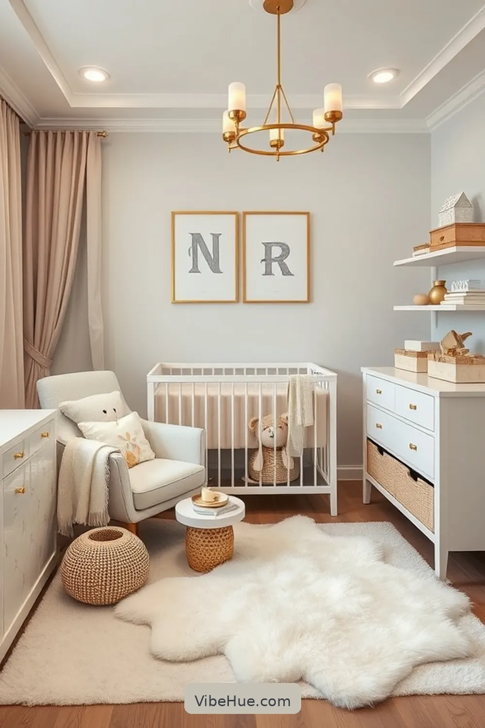 Create a Spring Nursery With Modern Glam Style 9 Creating Functional Storage Solutions for Create a Spring Nursery With Modern Glam Style