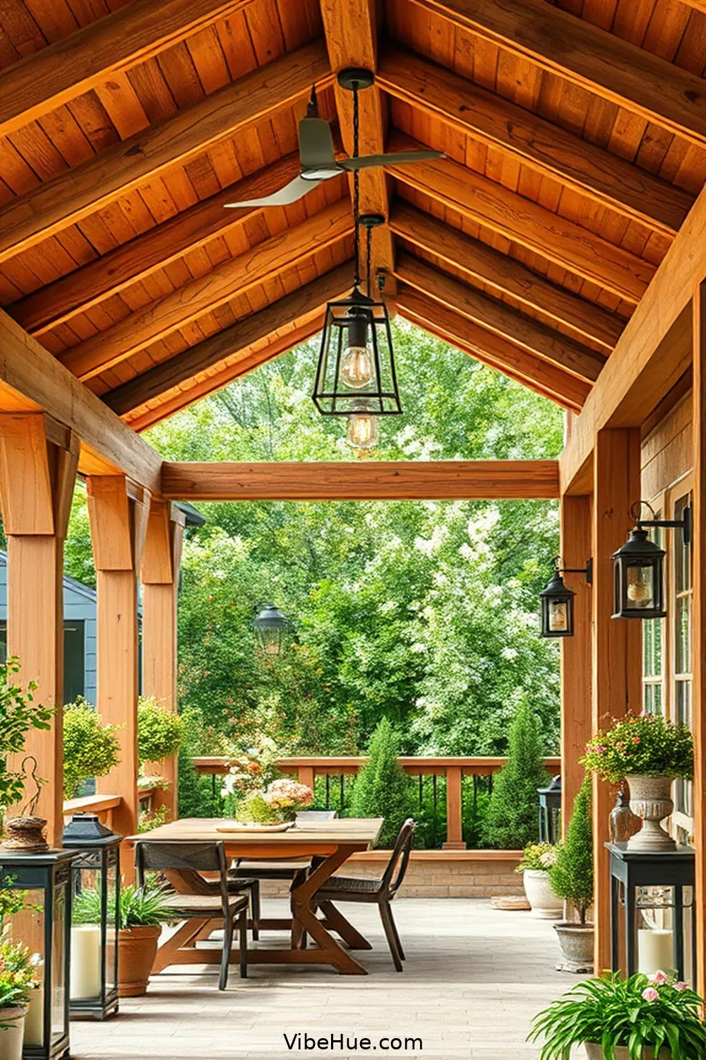 Create a Spring Outdoor Patio in Modern Farmhouse Style 9 Incorporate Farmhouse Lighting for Create a Spring Outdoor Patio in Modern Farmhouse Style