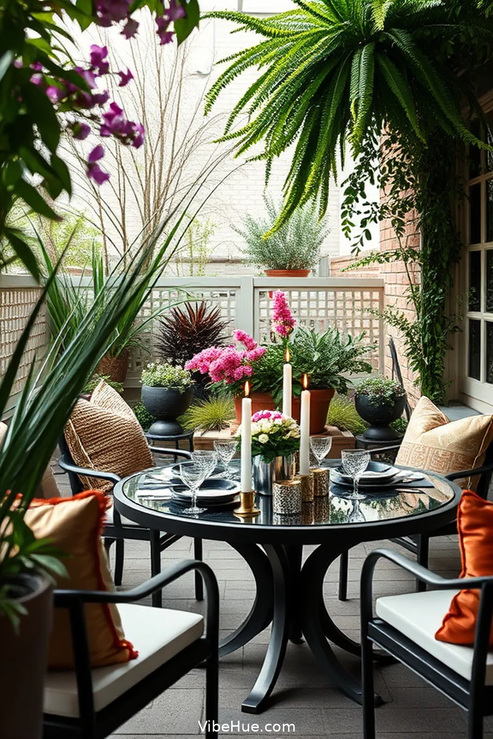 Create a Spring Outdoor Patio in Modern Glam Style 5 Add Glamorous Accessories for Create a Spring Outdoor Patio in Modern Glam Style
