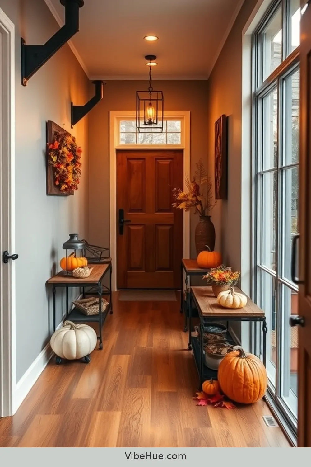 Create a Stunning Fall Hallway With Industrial Style 12 Consider Flooring That Complements the Theme for Create a Stunning Fall Hallway With Industrial Style