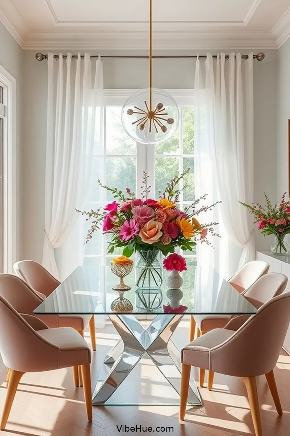 Create a Summer Dining Room in Contemporary Style 2 Choose a Fresh Color Palette for Create a Summer Dining Room in Contemporary Style