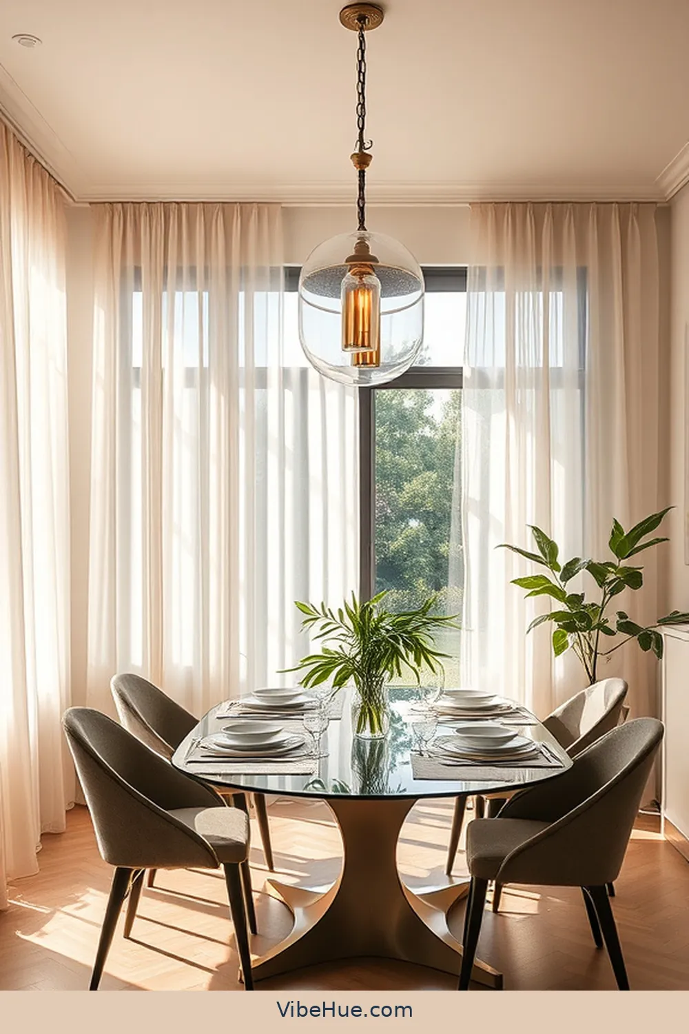 Create a Summer Dining Room in Contemporary Style 6 Enhance Lighting for Ambiance for Create a Summer Dining Room in Contemporary Style