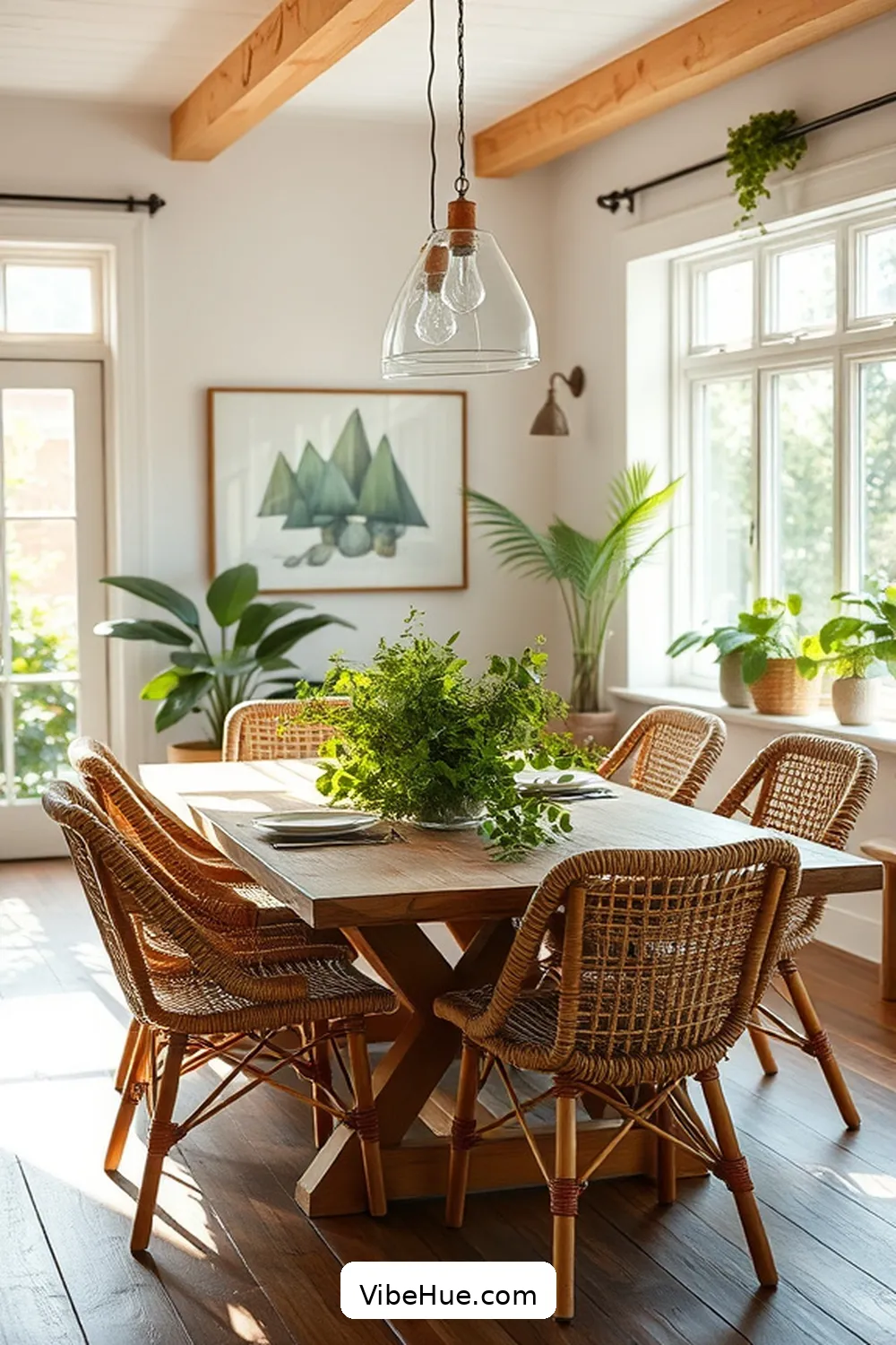 Create a Summer Dining Room in Contemporary Style 4 Incorporate Natural Elements for Create a Summer Dining Room in Contemporary Style