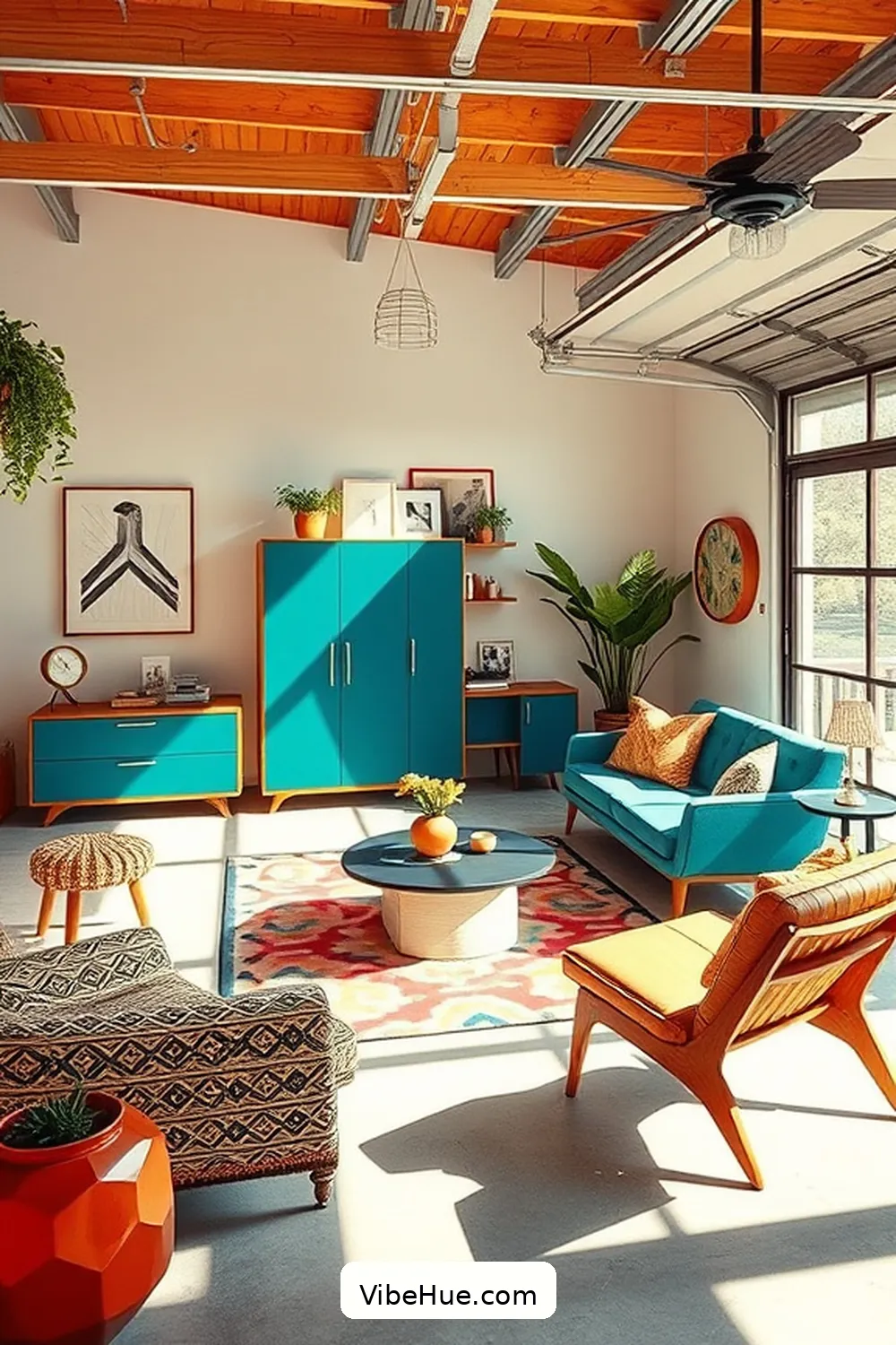 Create a Summer Garage in Mid-Century Modern Style 3 Select Functional and Stylish Furniture for Create a Summer Garage in Mid-Century Modern Style