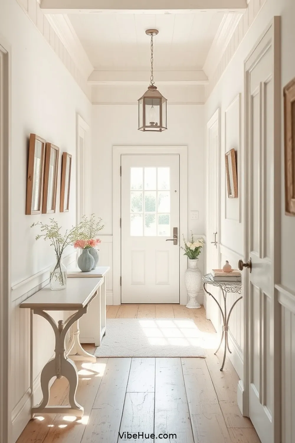 Create a Summer Hallway in Modern Farmhouse Style 2 Embrace a Light Color Palette for Create a Summer Hallway in Modern Farmhouse Style