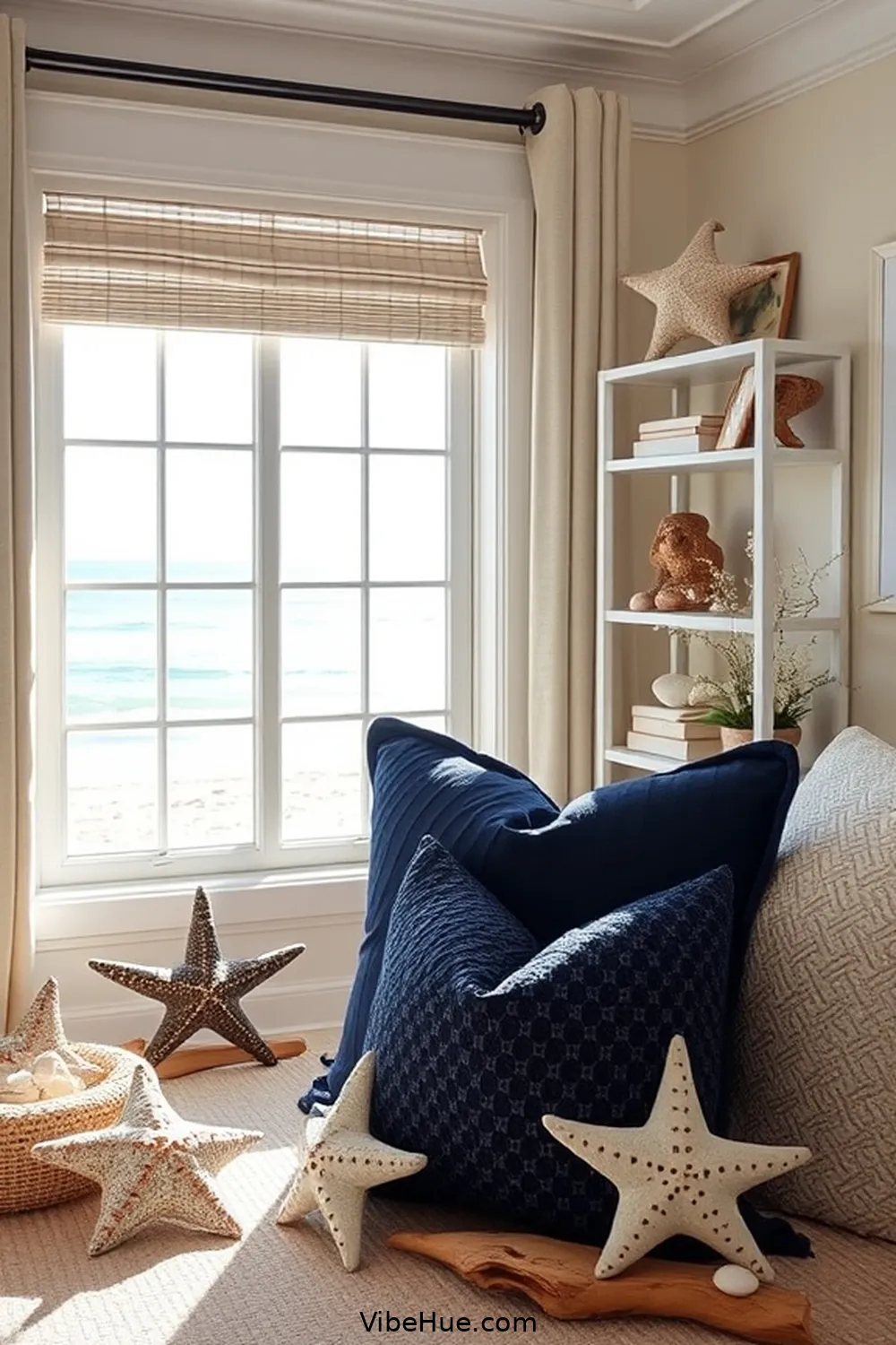 Create a Summer Home Office With Coastal Style 4 Adding Nautical Decor Elements for Create a Summer Home Office With Coastal Style