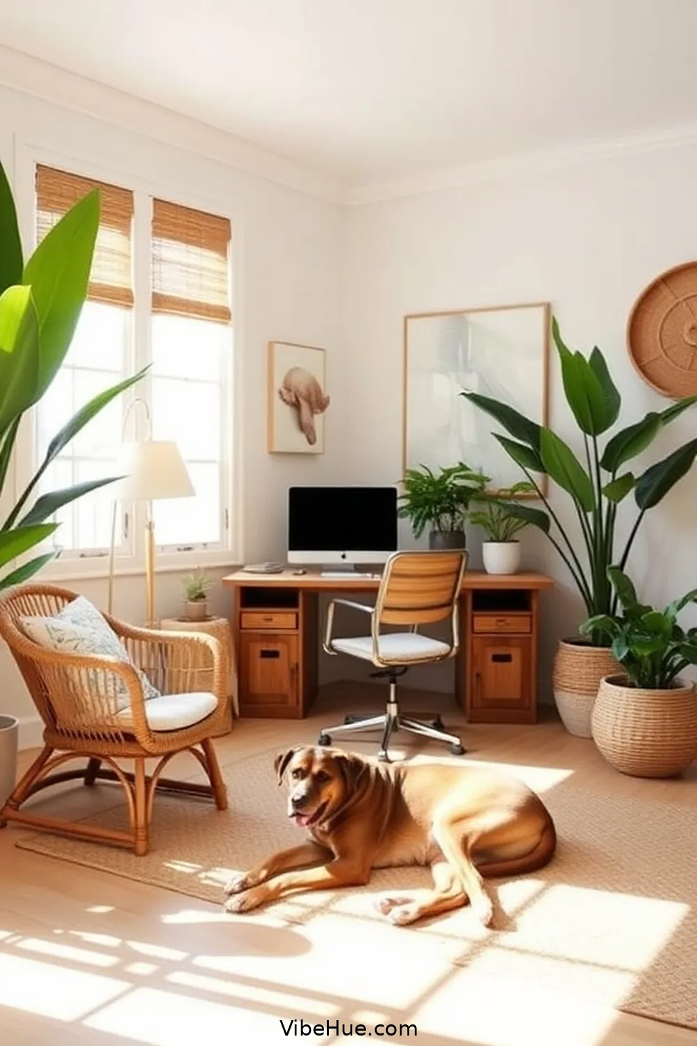 Create a Summer Home Office With Coastal Style 3 Incorporating Natural Materials for Create a Summer Home Office With Coastal Style