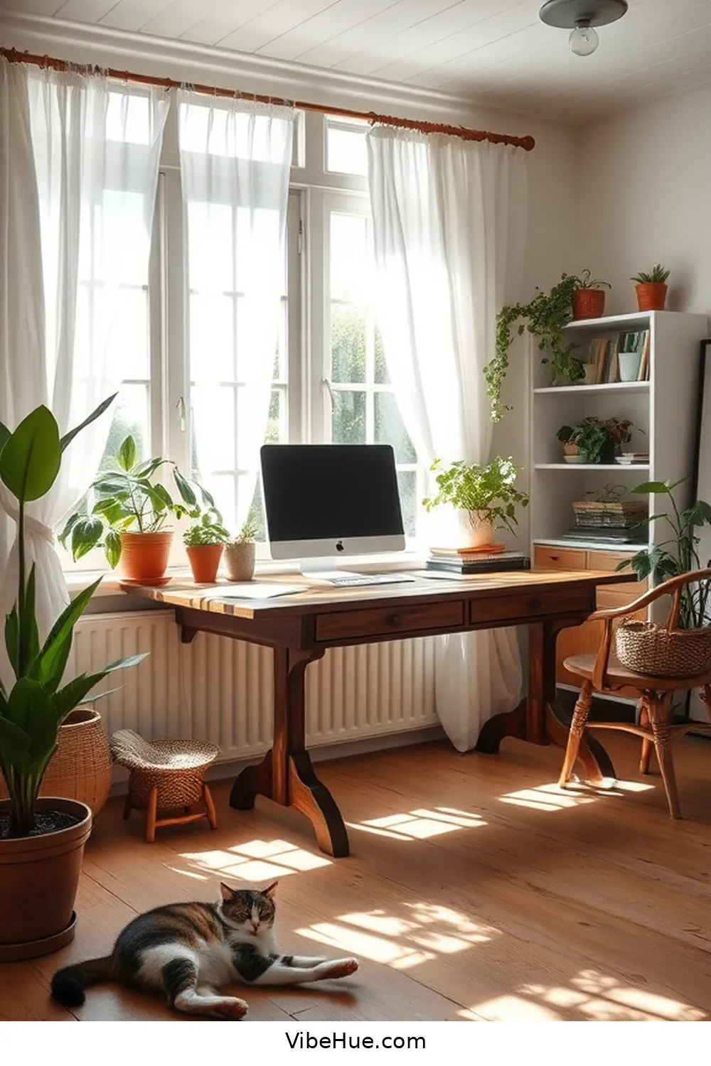 Create a Summer Home Office in Modern Farmhouse Style 2 Embrace Natural Light and Airy Spaces for Create a Summer Home Office in Modern Farmhouse Style