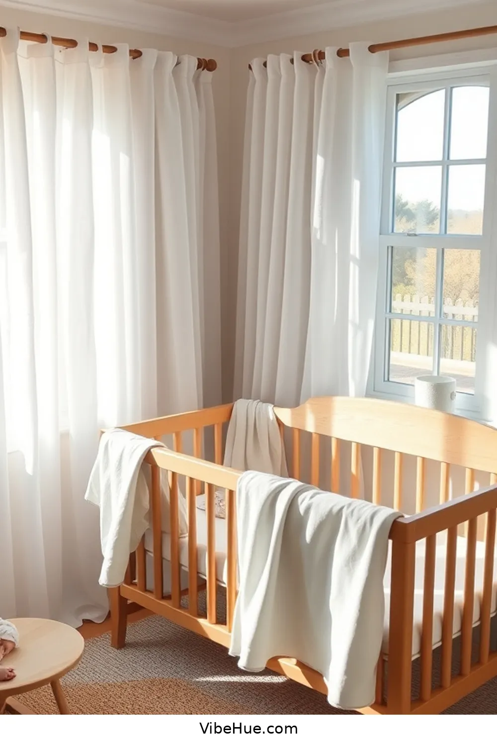 Create a Summer-Inspired Minimalist Nursery Style 4 Incorporate Airy Textiles and Fabrics for Create a Summer-Inspired Minimalist Nursery Style