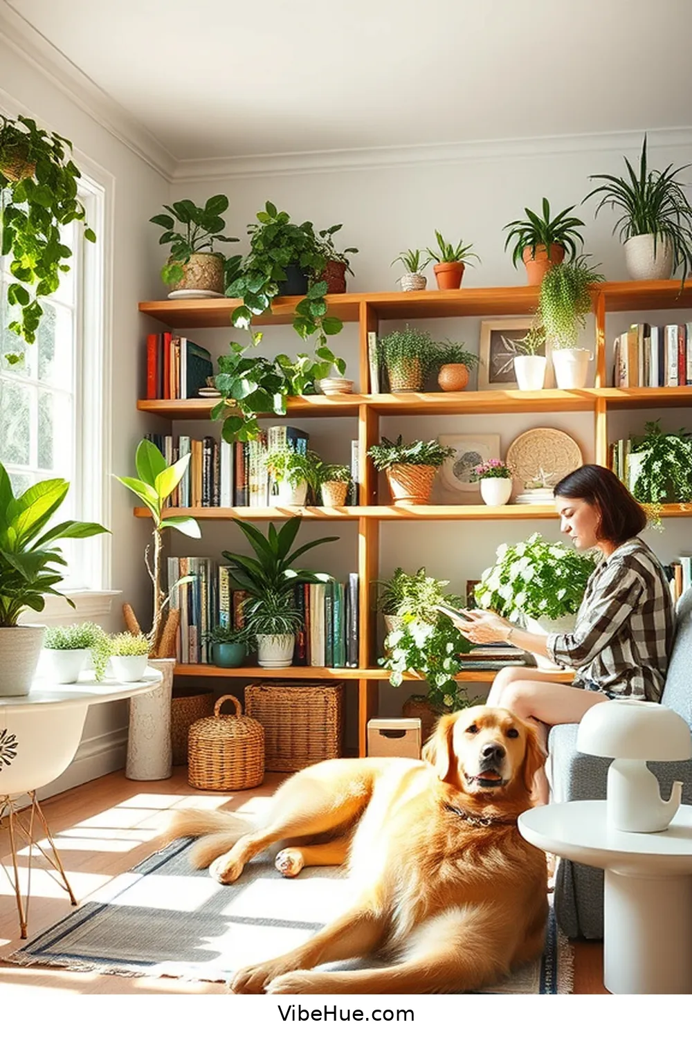 Adding Personal Touches for Create a Summer Library With Minimalist Style