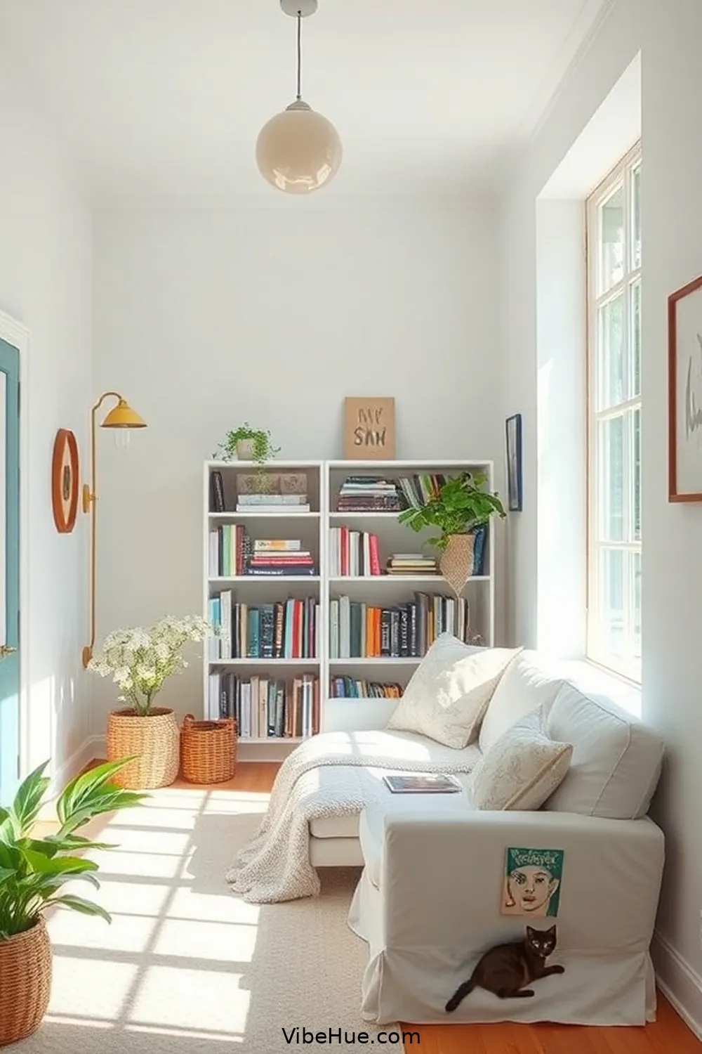 Organizing Your Space for Create a Summer Library With Minimalist Style