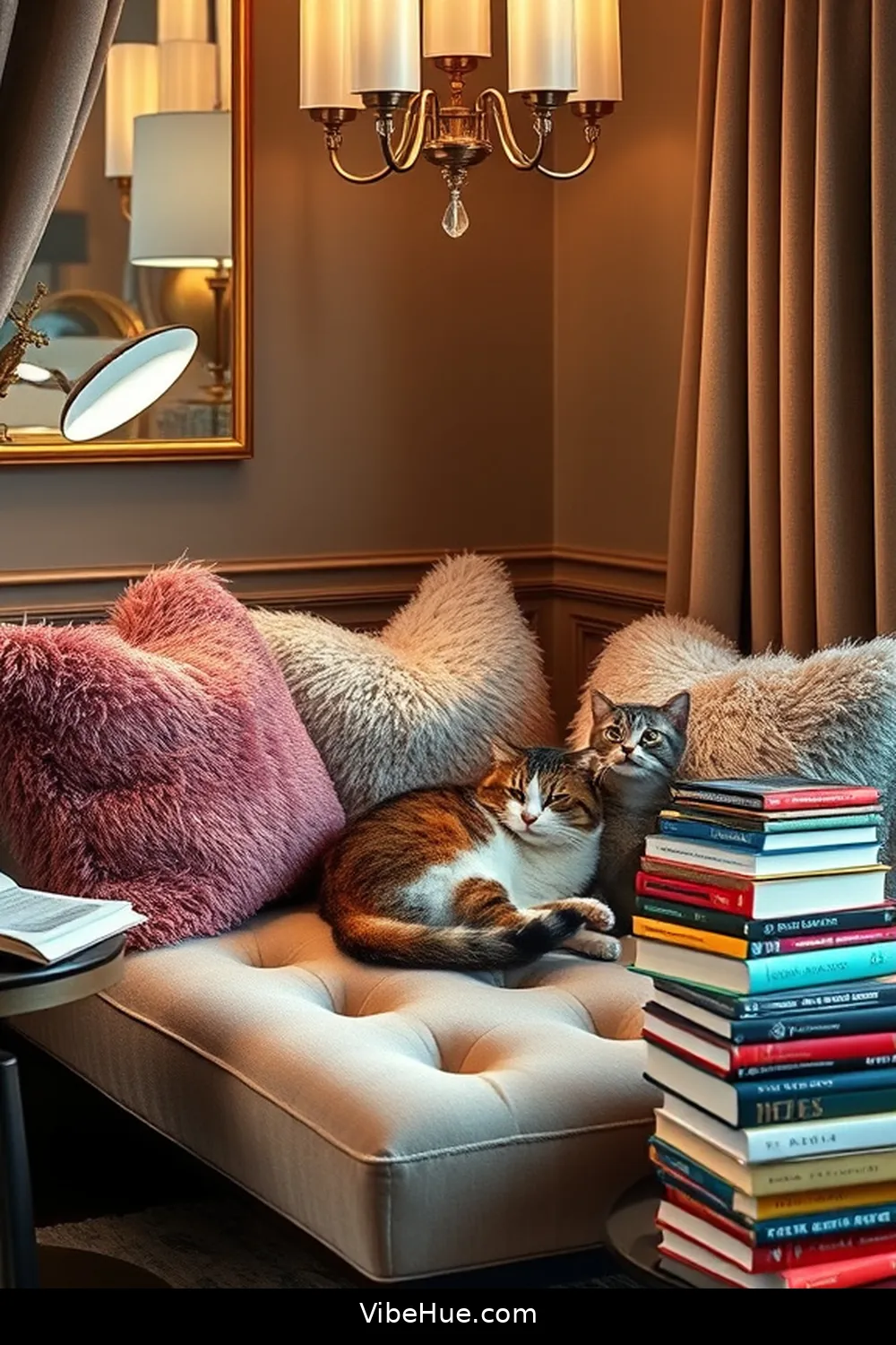 Creating a Cozy Reading Nook for Create a Summer Library With Modern Glam Style