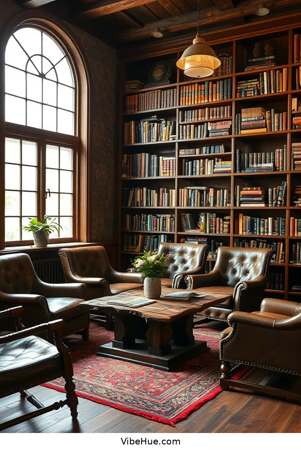 Create a Summer Library With Rustic Style 3 Selecting Rustic Furniture for Create a Summer Library With Rustic Style