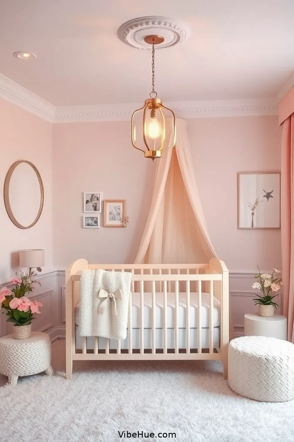 Create a Summer Nursery With Modern Glam Style 12 Enhance With Soft Lighting for Create a Summer Nursery With Modern Glam Style