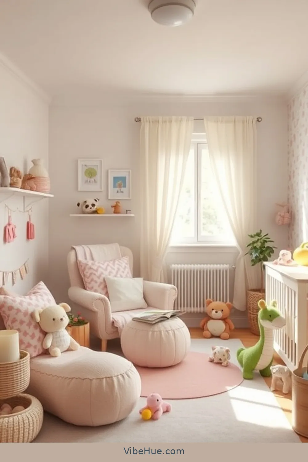 Create a Summer Nursery With Modern Glam Style 13 Focus on Comfort and Playfulness for Create a Summer Nursery With Modern Glam Style