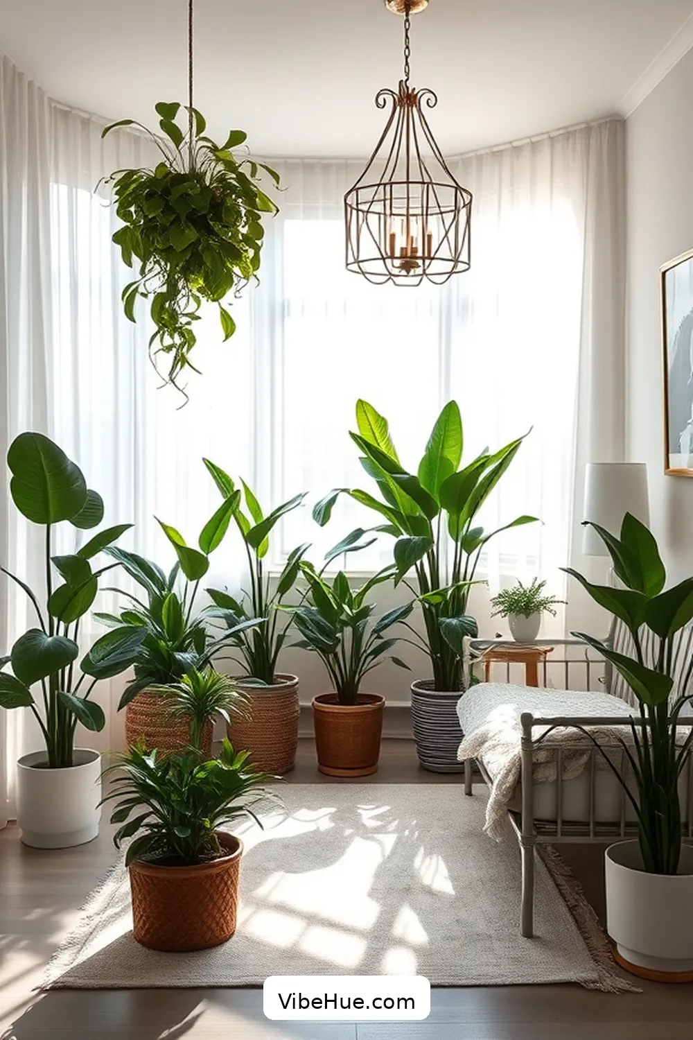 Create a Summer Nursery With Modern Glam Style 9 Infuse Nature With Indoor Plants for Create a Summer Nursery With Modern Glam Style