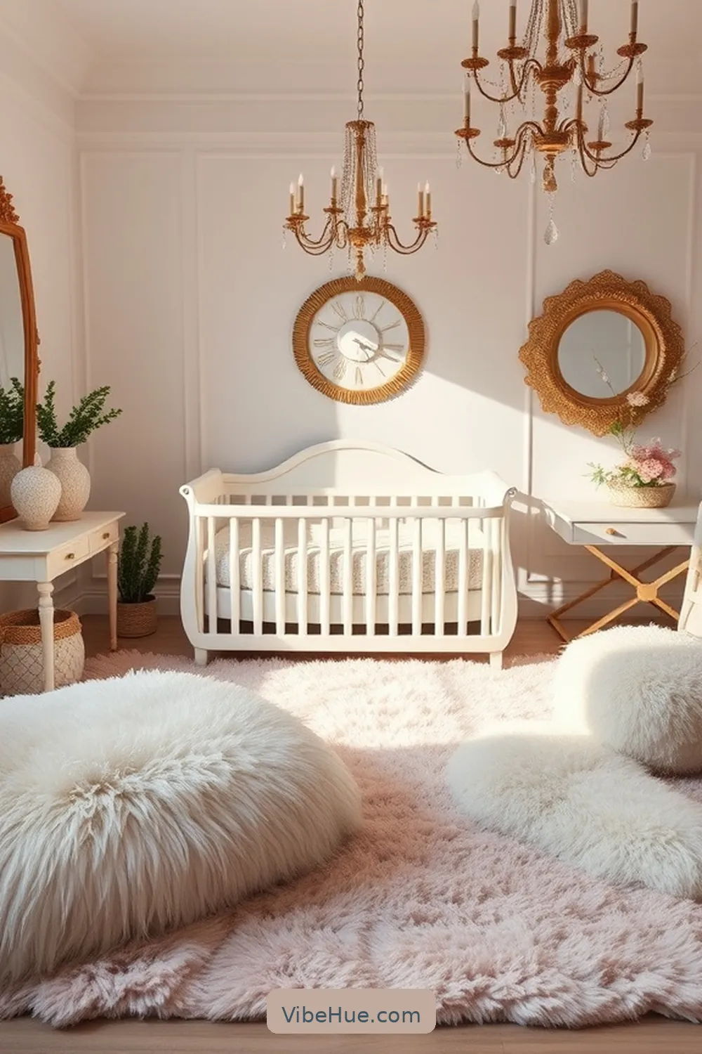 Create a Summer Nursery With Modern Glam Style 6 Layer With Luxurious Rugs for Create a Summer Nursery With Modern Glam Style