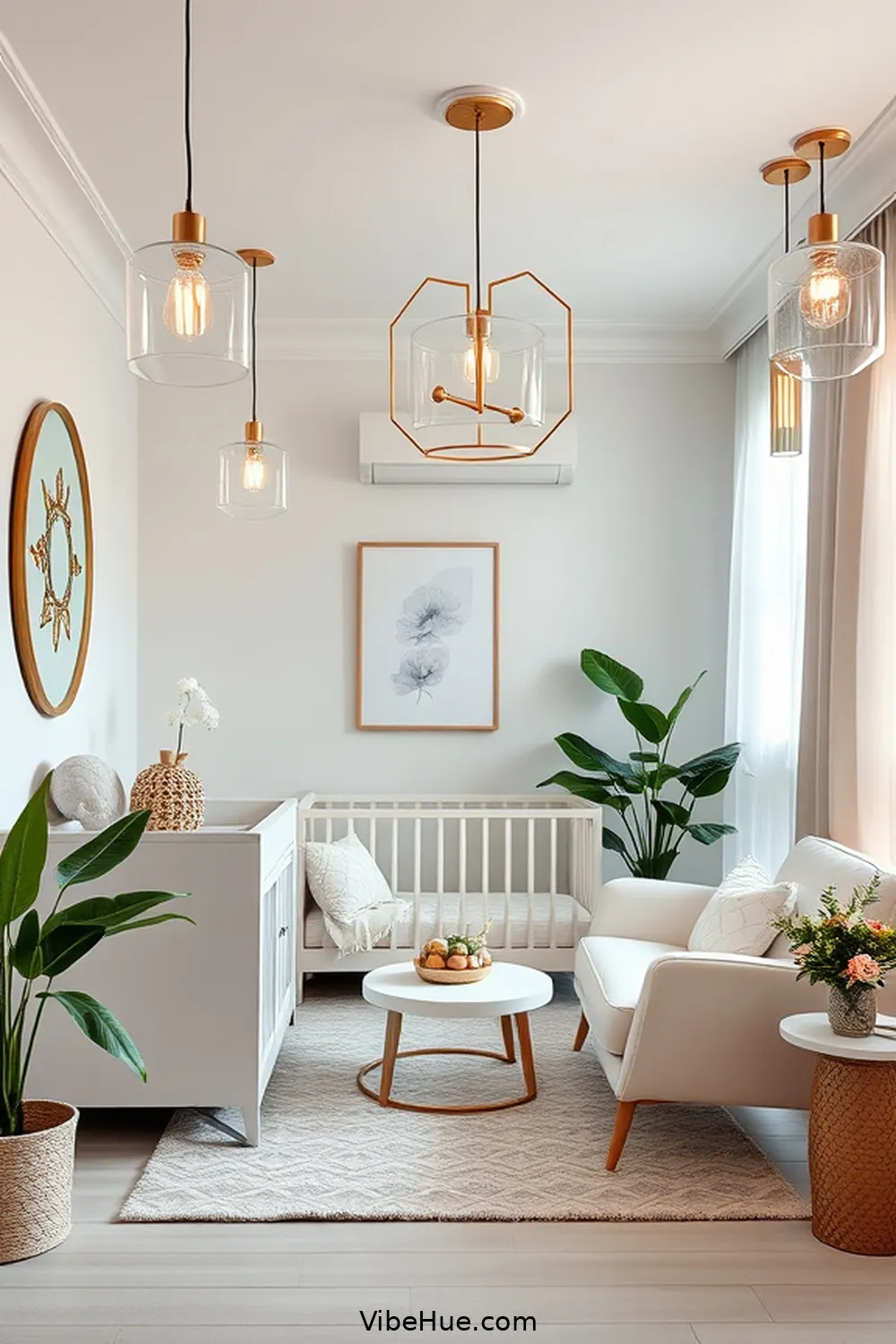 Create a Summer Nursery With Modern Glam Style 7 Light It up With Stylish Fixtures for Create a Summer Nursery With Modern Glam Style