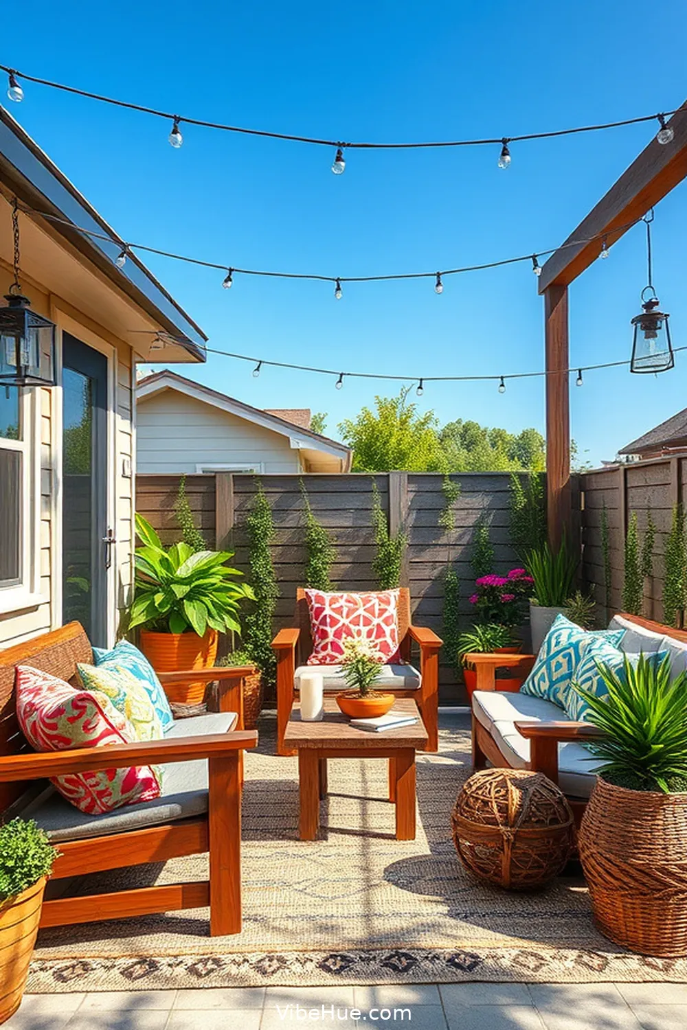 Personalizing Your Patio With Decor for Create a Summer Outdoor Patio in Modern Farmhouse Style