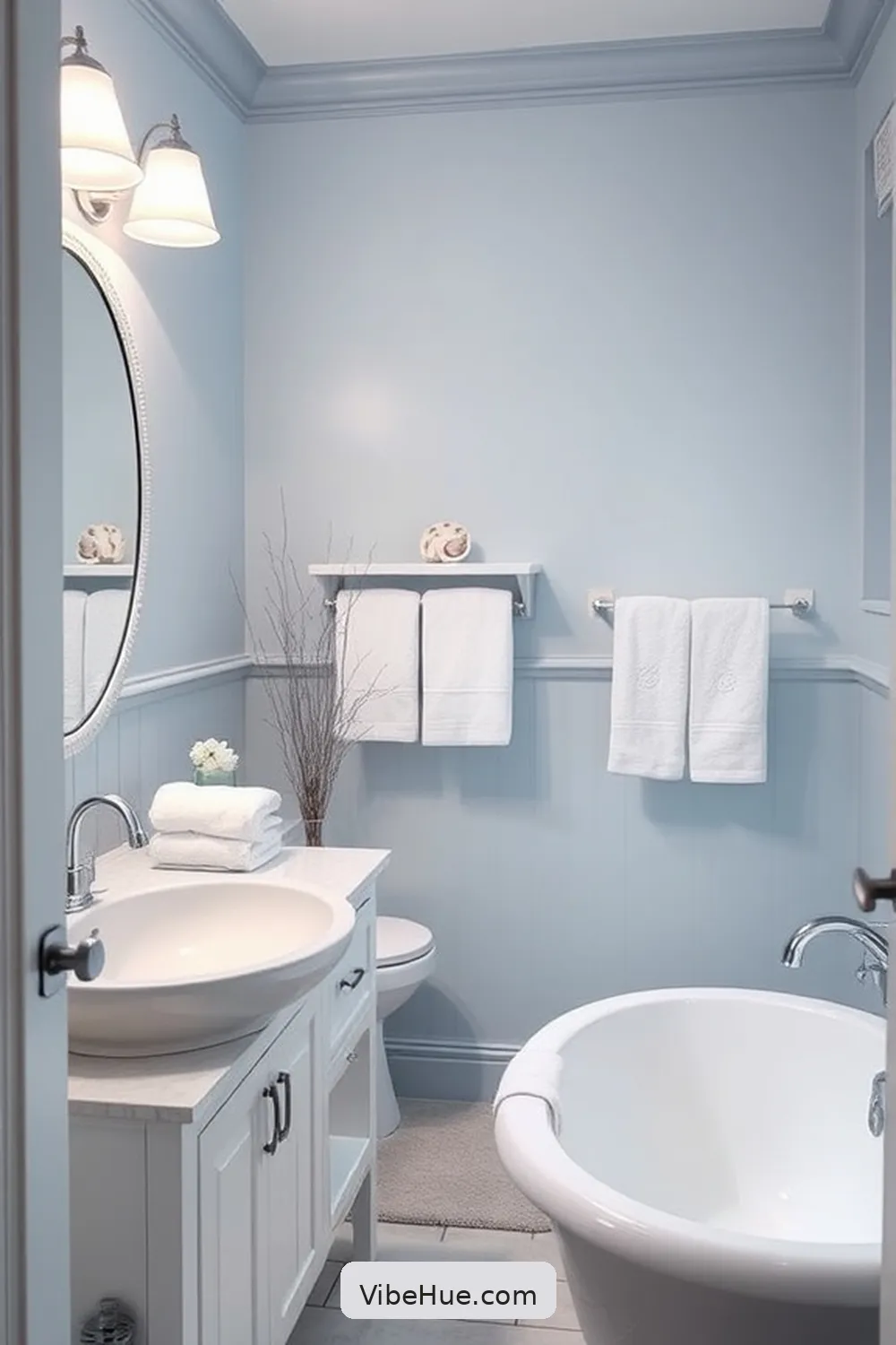 Maintain a Clean and Organized Space for Create a Winter Bathroom With Coastal Style