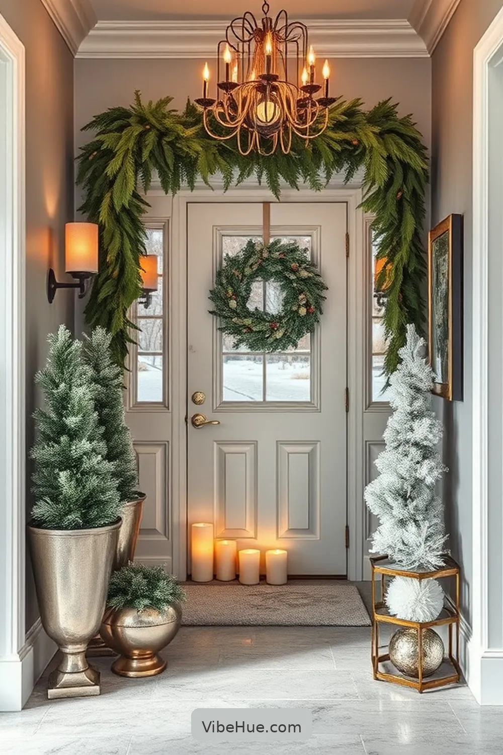 Personalizing Your Entryway With Unique Touches for Create a Winter Entryway With Modern Glam Style