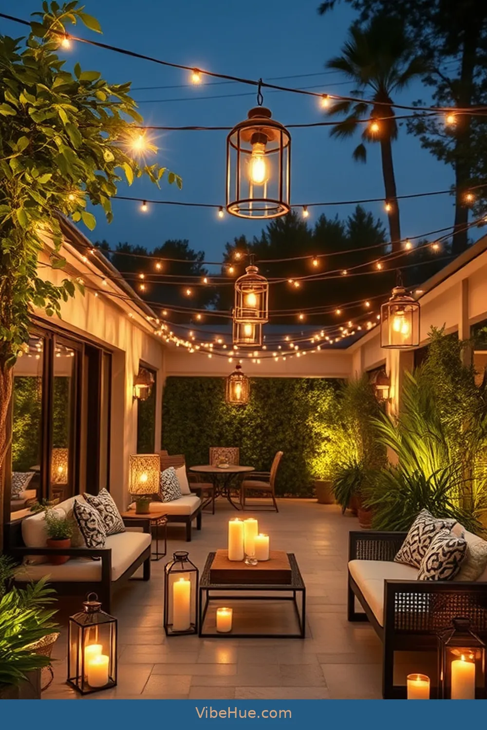 Designing Ambient Lighting Solutions for Create a Year-Round Outdoor Patio in Modern Glam Style
