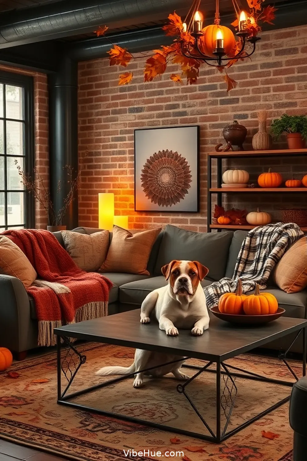 Creating a Cozy Fall Living Room With Industrial Style 10 Accessorize With Fall Decor for Creating a Cozy Fall Living Room With Industrial Style
