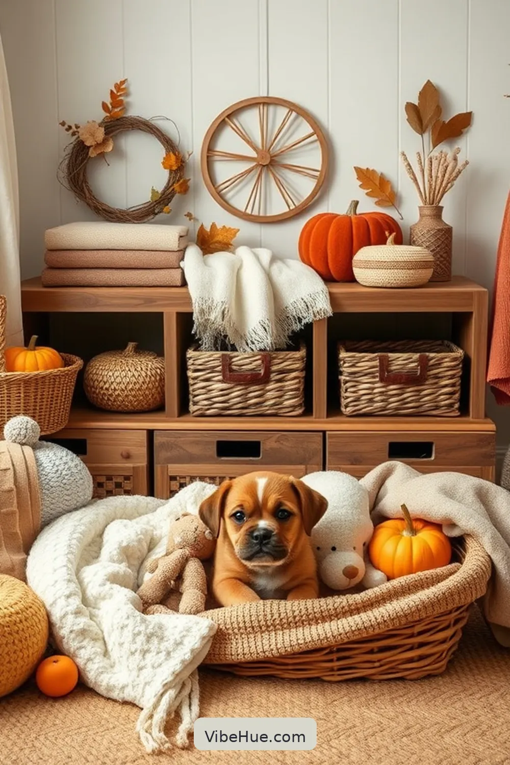 Practical Storage Solutions for Creating a Cozy Fall Nursery in Rustic Style