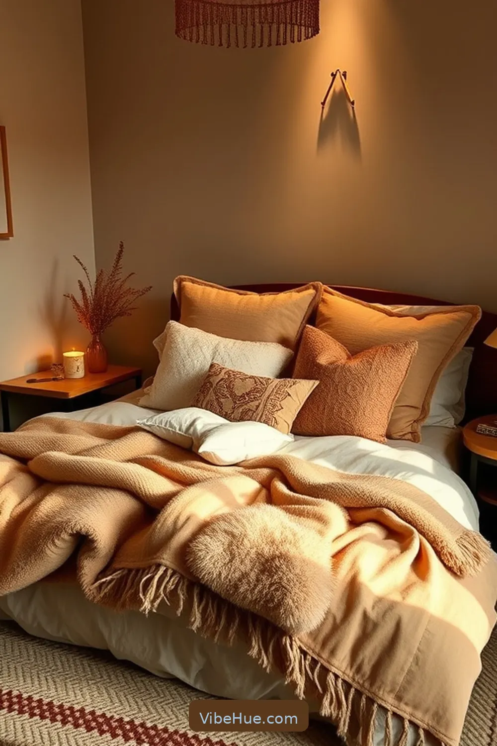 Creating a Cozy Holiday Bedroom in Bohemian Style 3 Layering Soft Bedding for Ultimate Comfort for Creating a Cozy Holiday Bedroom in Bohemian Style