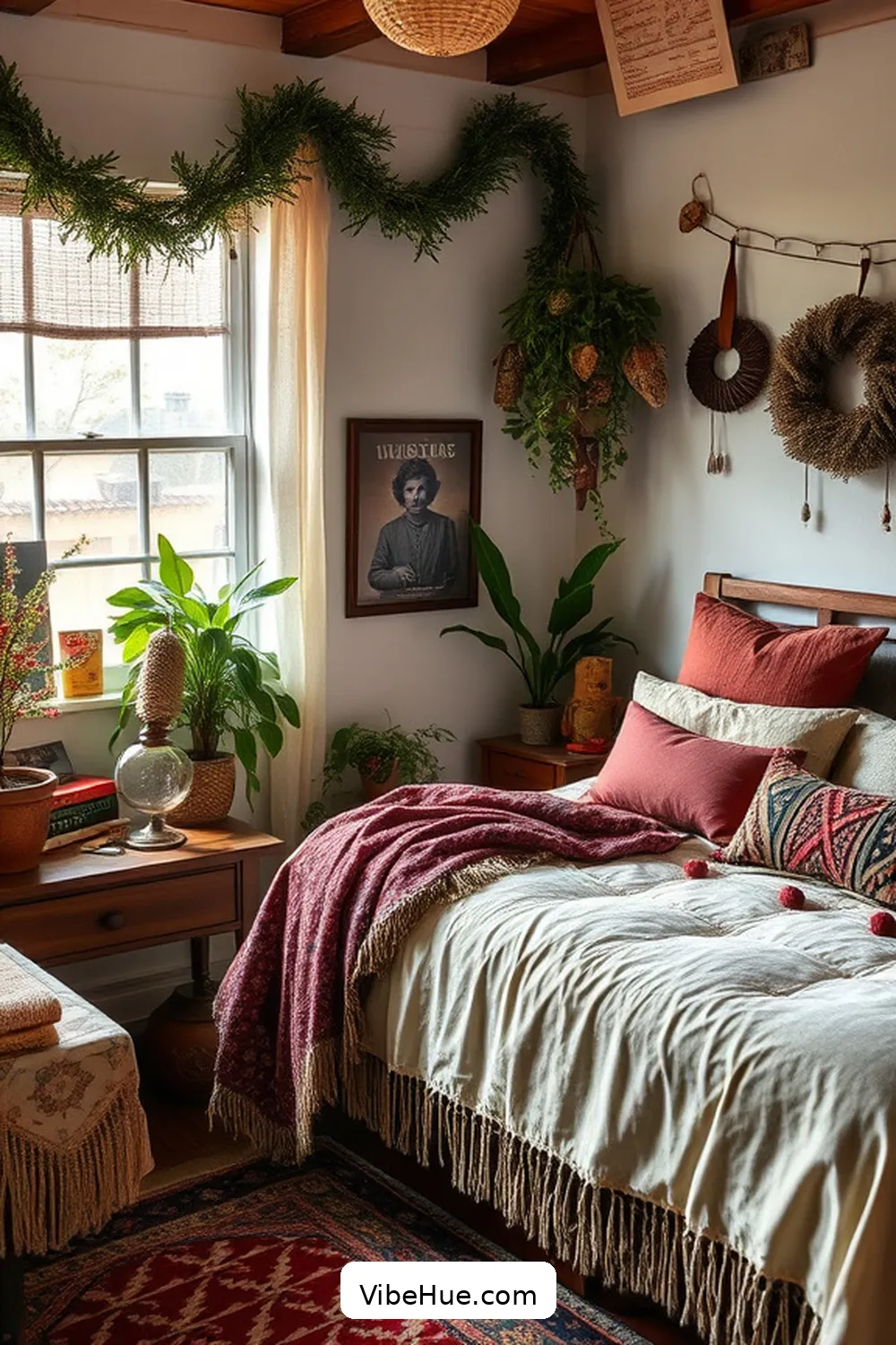 Creating a Cozy Holiday Bedroom in Bohemian Style 7 Personalizing Your Space With Meaningful Touches for Creating a Cozy Holiday Bedroom in Bohemian Style