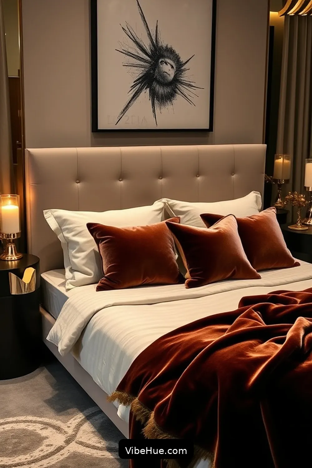 Creating a Fall Bedroom With Modern Glam Style 6 Choosing Glamorous Decor Accents for Creating a Fall Bedroom With Modern Glam Style