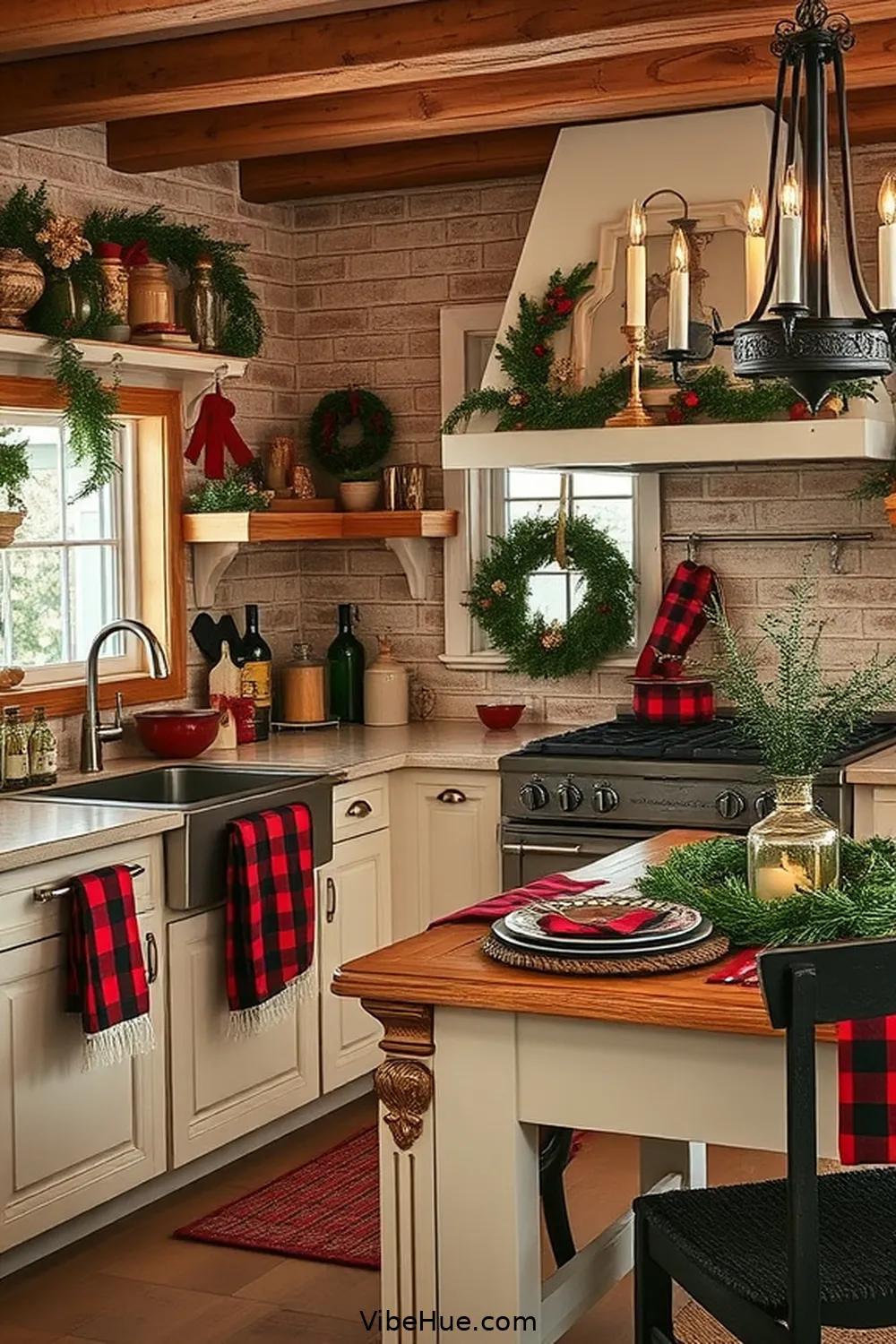 Creating a Holiday Kitchen With Traditional Style 4 Selecting Festive Kitchen Linens and Textiles for Creating a Holiday Kitchen With Traditional Style