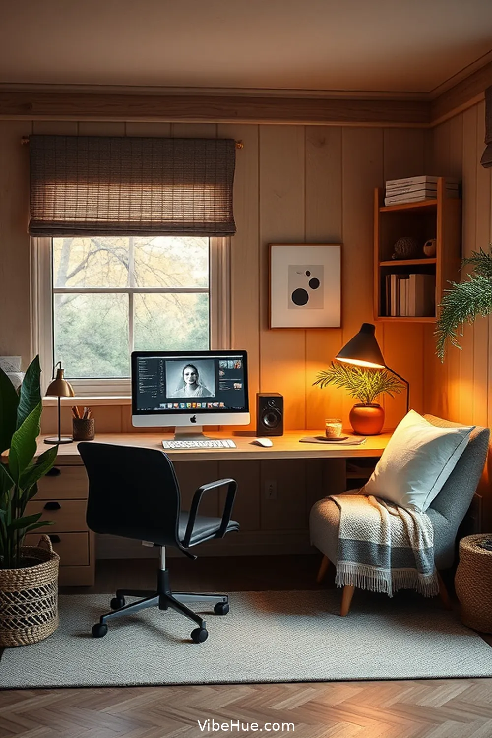 Enhancing Comfort With Lighting for Creating a Scandinavian-Style Holiday Home Office