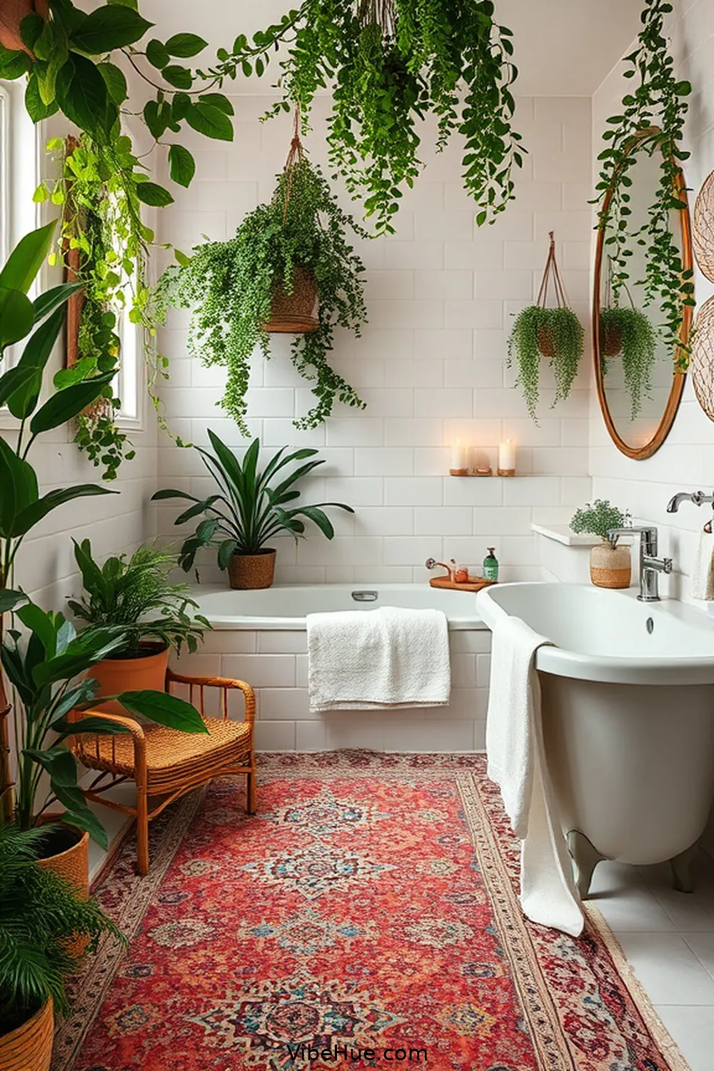 Creating a Spring Bathroom in Bohemian Style 10 Creating a Relaxing Ambiance for Creating a Spring Bathroom in Bohemian Style