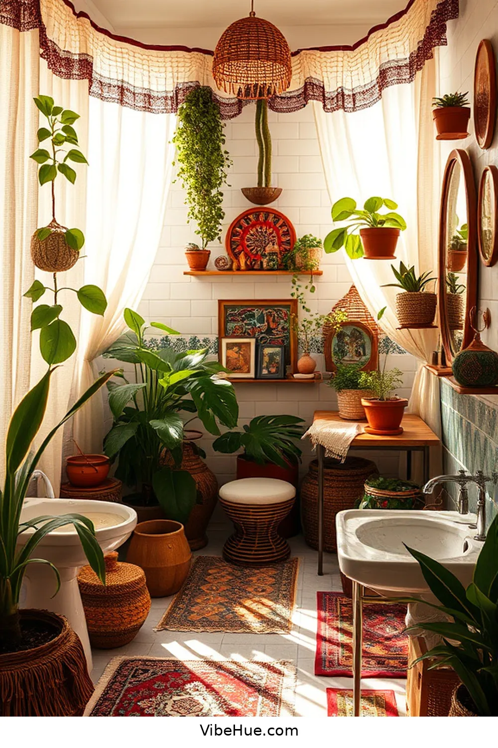 Creating a Spring Bathroom in Bohemian Style 12 Personalizing Your Space for Creating a Spring Bathroom in Bohemian Style