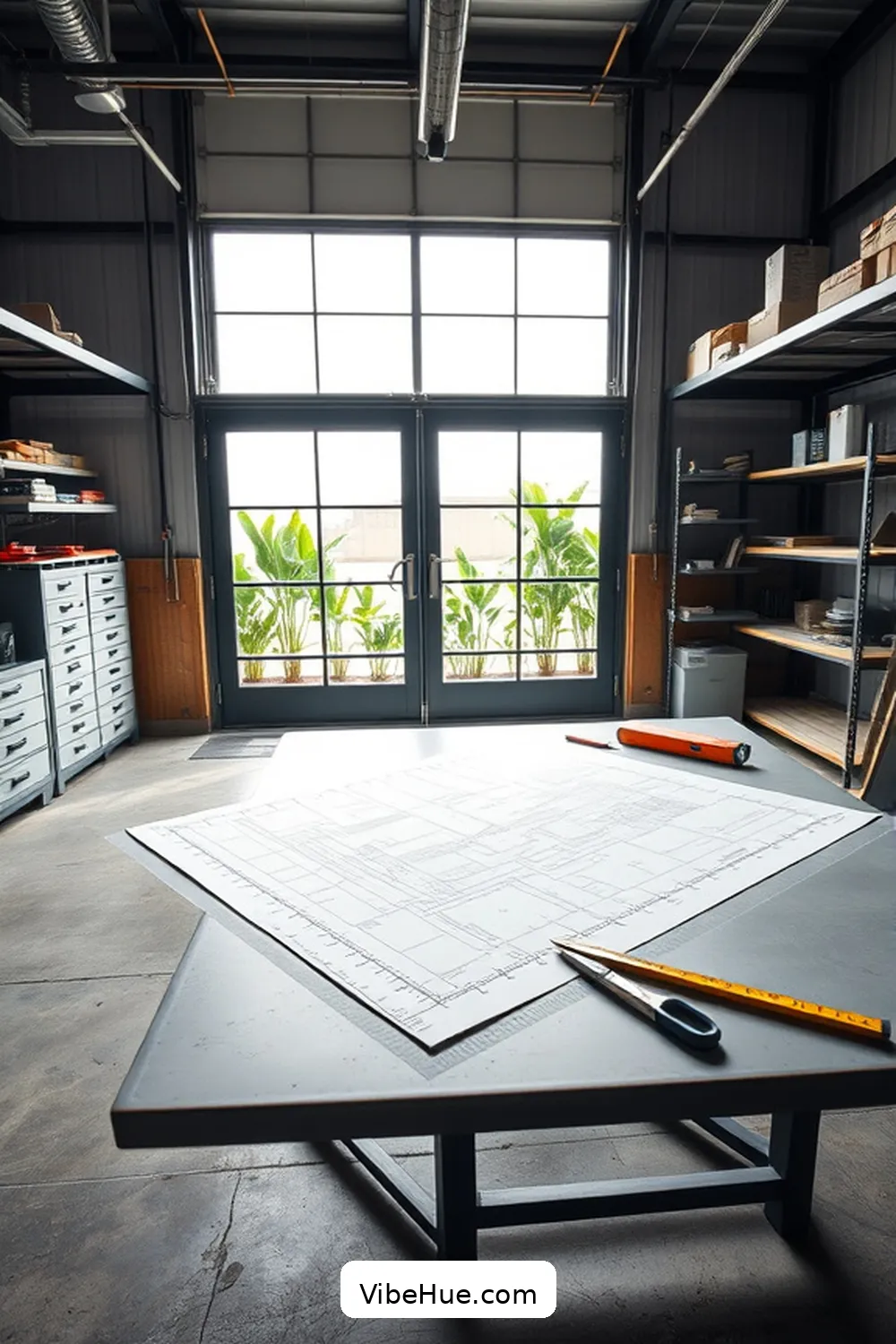 Assessing Your Space: Measuring and Planning for Creating a Spring Garage With Industrial Style: a Step-By-Step Guide