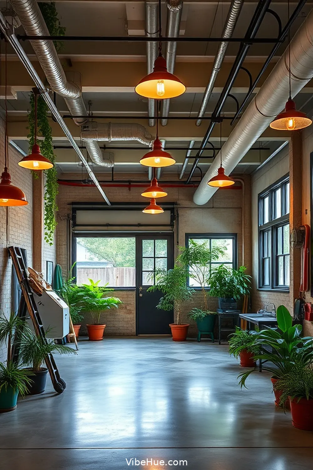 Incorporating Industrial Lighting for Ambiance for Creating a Spring Garage With Industrial Style: a Step-By-Step Guide