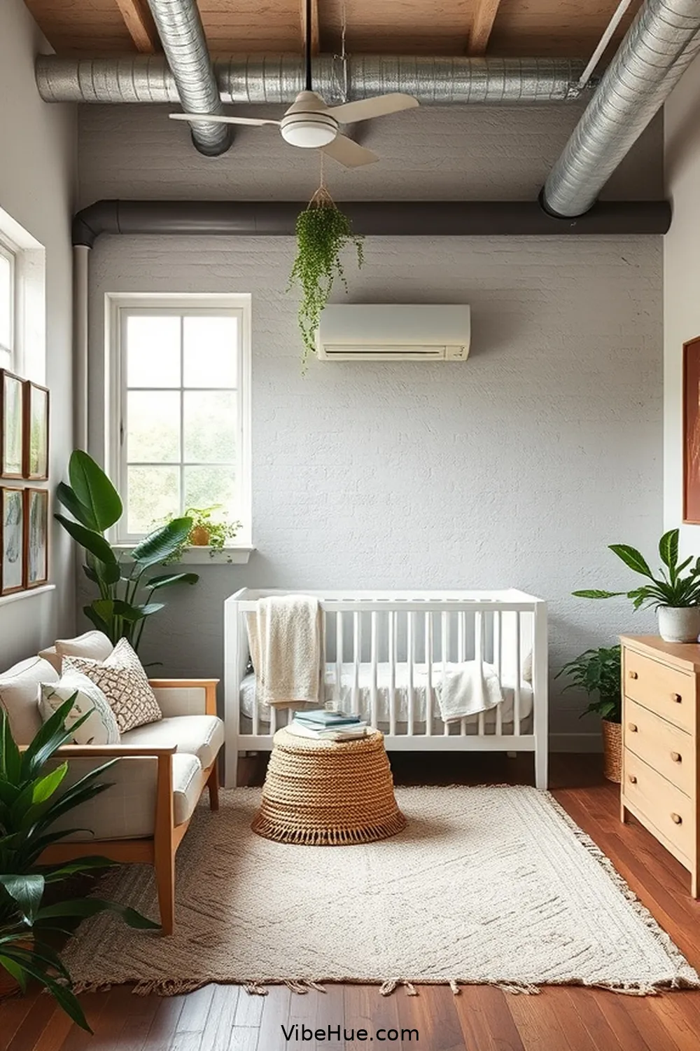 Choosing the Right Color Palette for Creating a Summer Nursery in Industrial Style