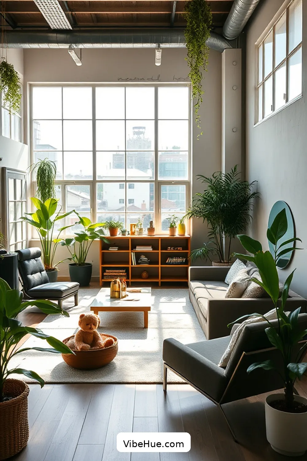 Optimizing Space With Open Layouts for Creating a Summer Nursery in Industrial Style