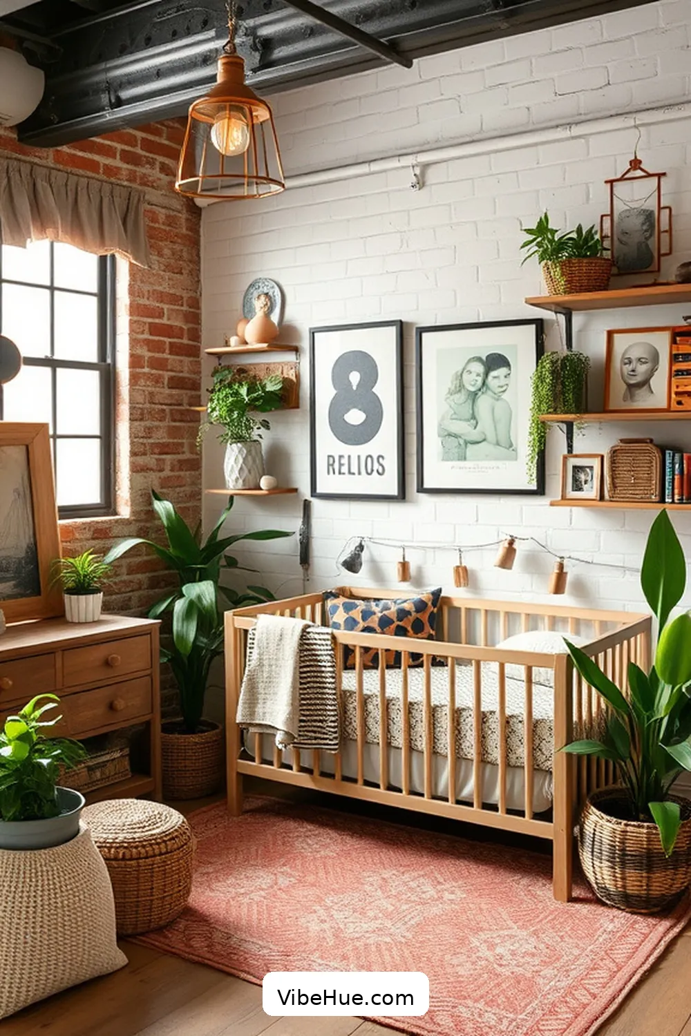 Personalizing the Nursery With Unique Touches for Creating a Summer Nursery in Industrial Style