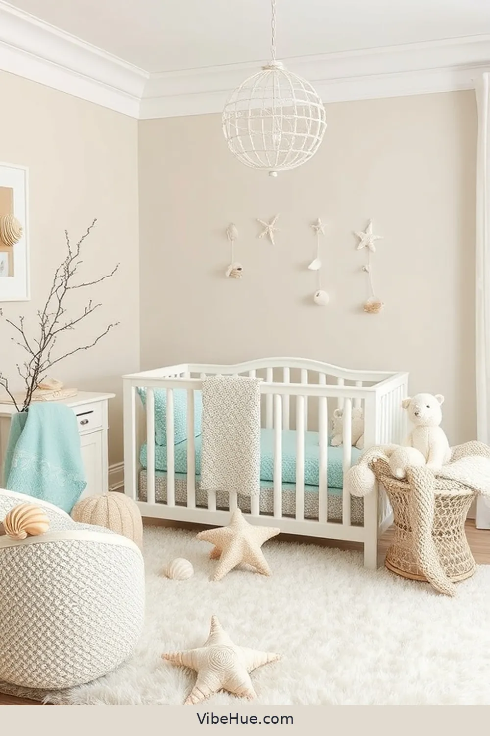Creating a Winter Nursery With Coastal Style 2 Choosing a Coastal Color Palette for Winter for Creating a Winter Nursery With Coastal Style