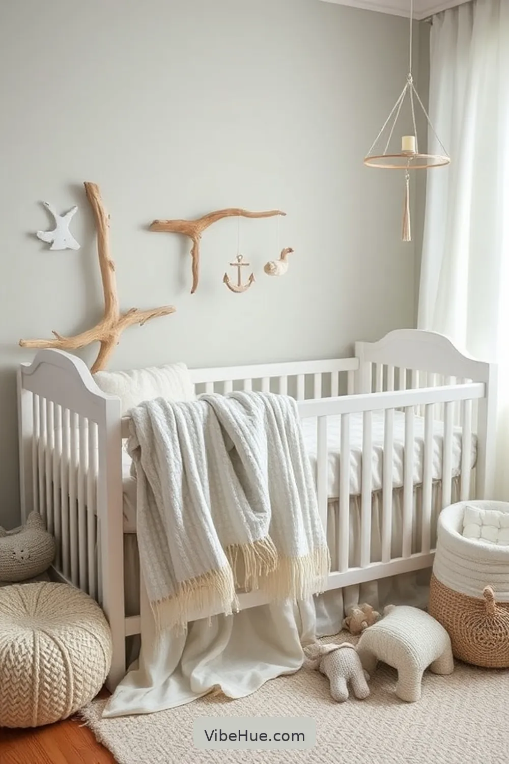 Creating a Winter Nursery With Coastal Style 3 Incorporating Nautical Textures for Creating a Winter Nursery With Coastal Style