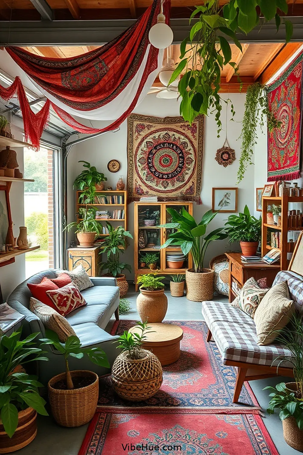 Design a Year-Round Garage With Bohemian Style 5 Creating Cozy Zones for Relaxation and Creativity for Design a Year-Round Garage With Bohemian Style