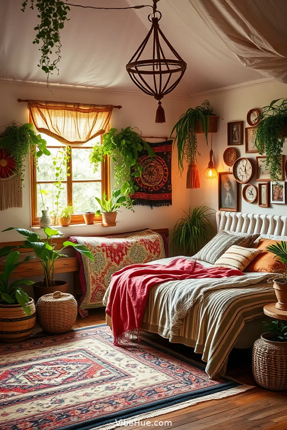 Designing a Cozy Year-Round Bohemian Style Bedroom 8 Embracing Vintage and Handmade Finds for Designing a Cozy Year-Round Bohemian Style Bedroom