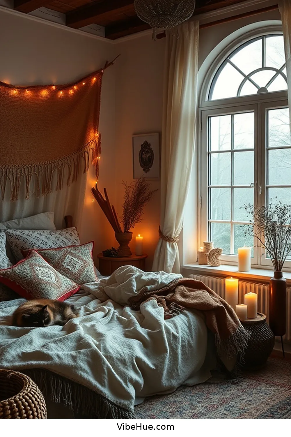 Designing a Cozy Year-Round Bohemian Style Bedroom 10 Lighting: Setting the Right Mood for Designing a Cozy Year-Round Bohemian Style Bedroom