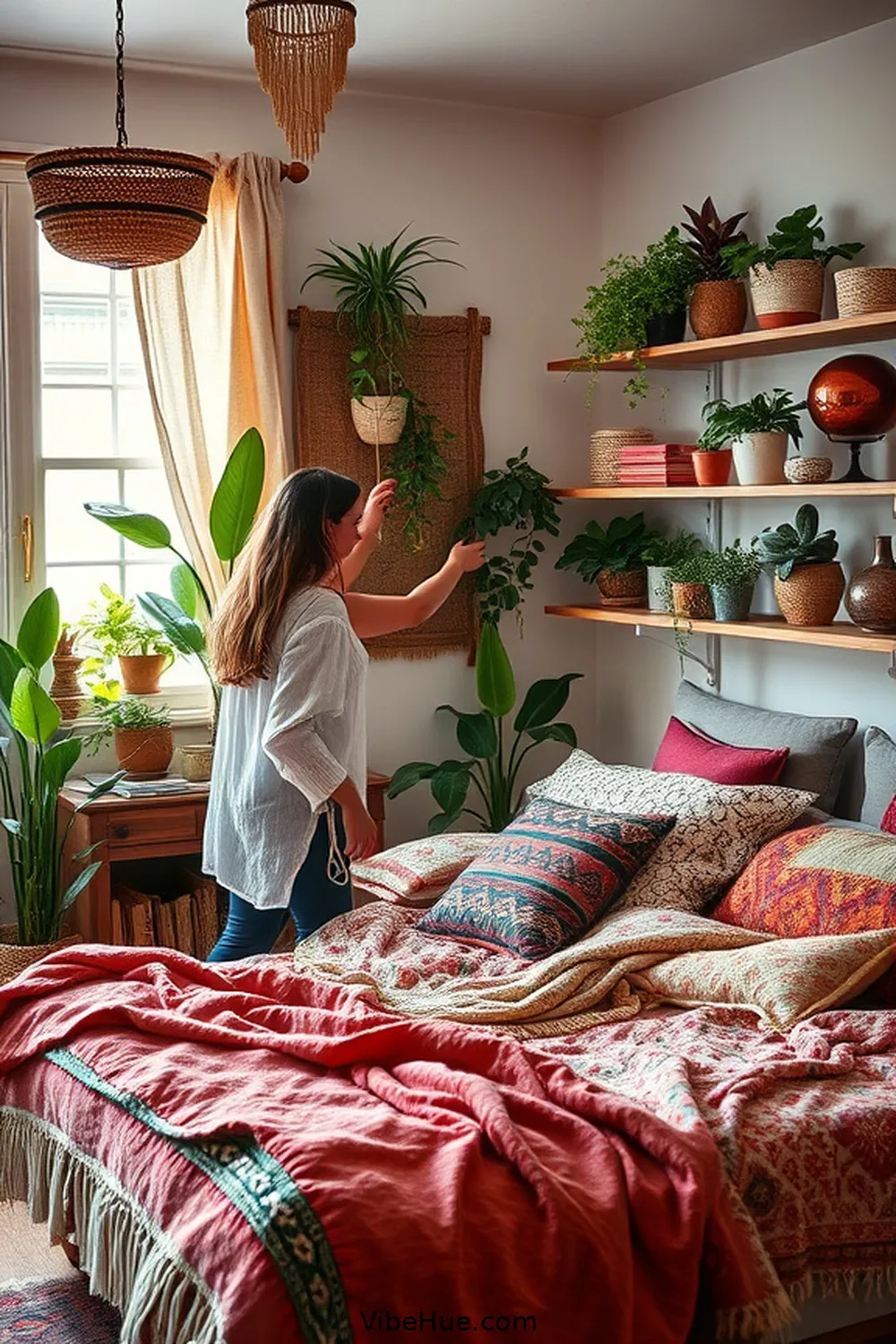 Designing a Cozy Year-Round Bohemian Style Bedroom 13 Organizing and Decluttering for Designing a Cozy Year-Round Bohemian Style Bedroom