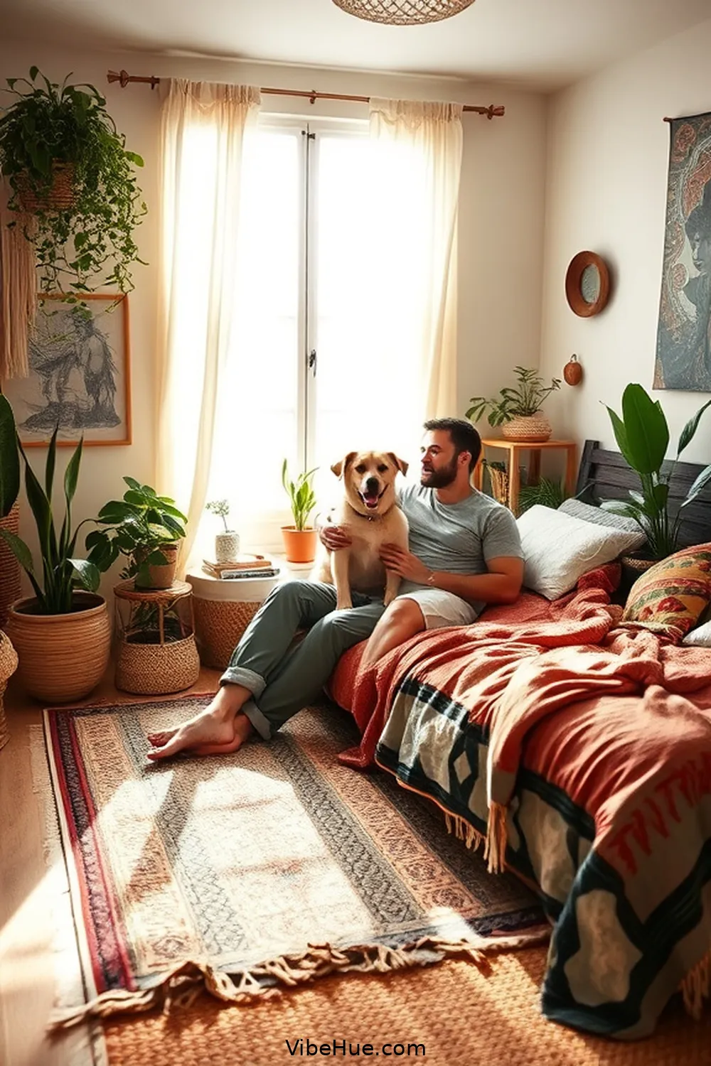 Designing a Cozy Year-Round Bohemian Style Bedroom 12 Personalizing Your Space for Designing a Cozy Year-Round Bohemian Style Bedroom